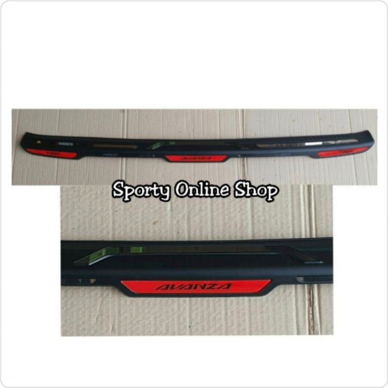 Sill Plate Belakang Avanza / Xenia 2012 ON Model SPORTY