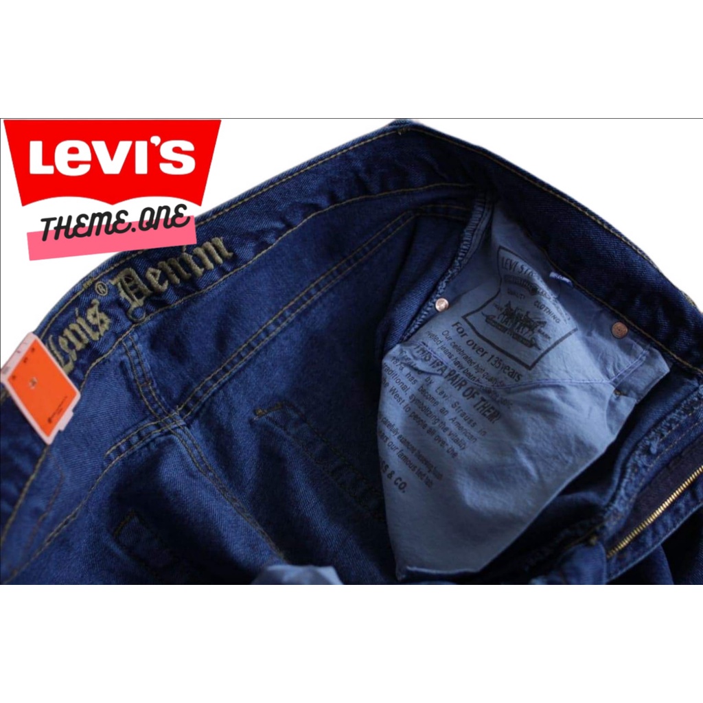 Celana Regular Fit Jins Pria Ukuran 28-38 BIRU MUDA BIOBLITZ BIOWASH LANGIT // Celana Jeans Pria