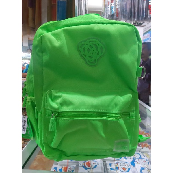 Tas Smiggle Mini Backpack Neon Green