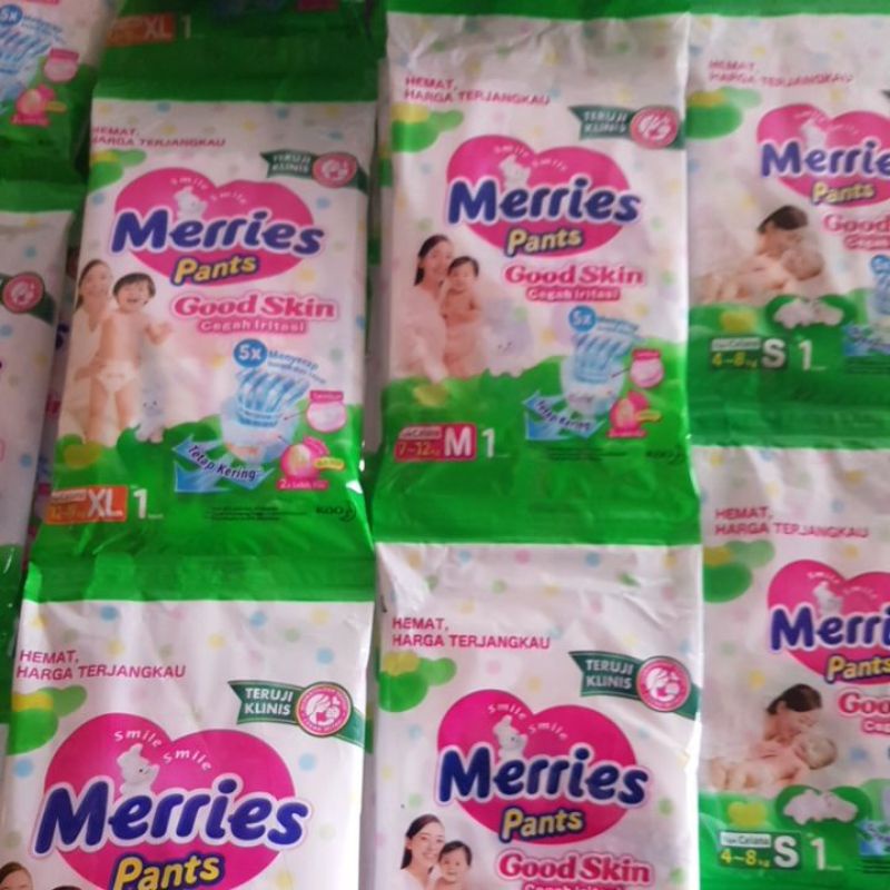 MERRIES PANTS RENCENG UKURAN S M L XL