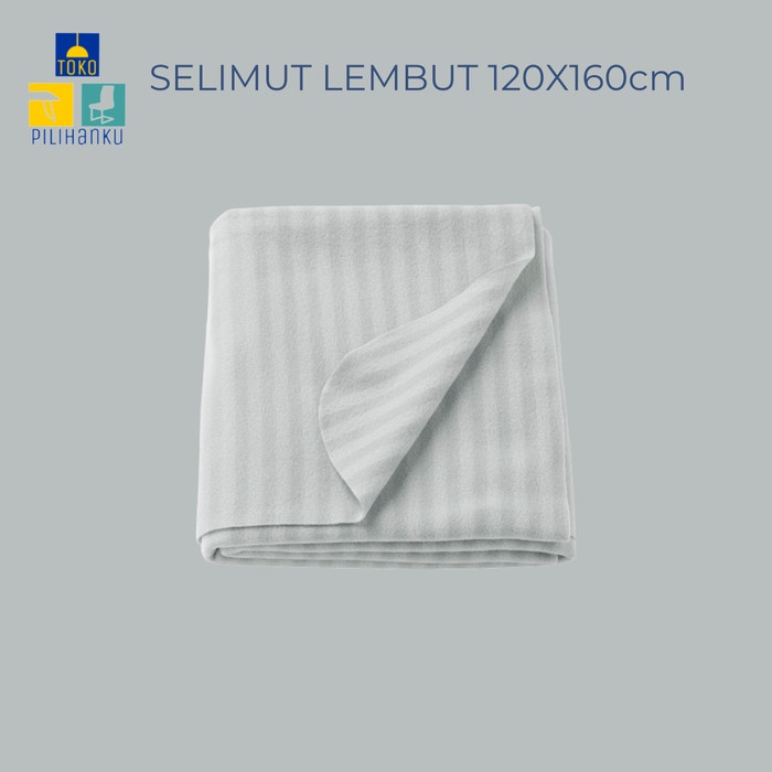 Selimut Dewasa Selimut Kain Bulu, Abu-Abu, 160x120cm, Baby Blanket / Fleece Lembut(K2G0) Selimut Bul
