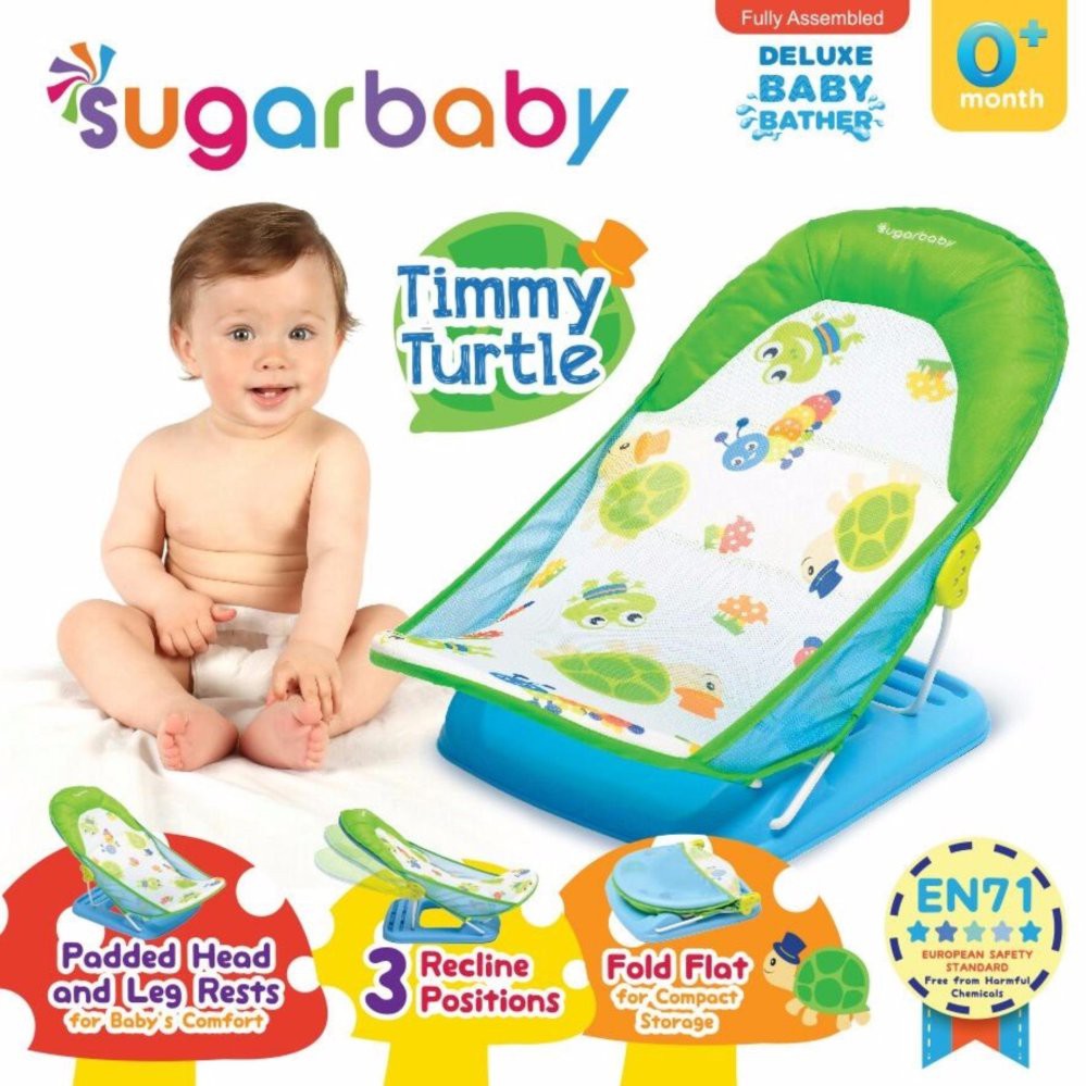 Sugar Baby Deluxe Bather - Timmy Turtle