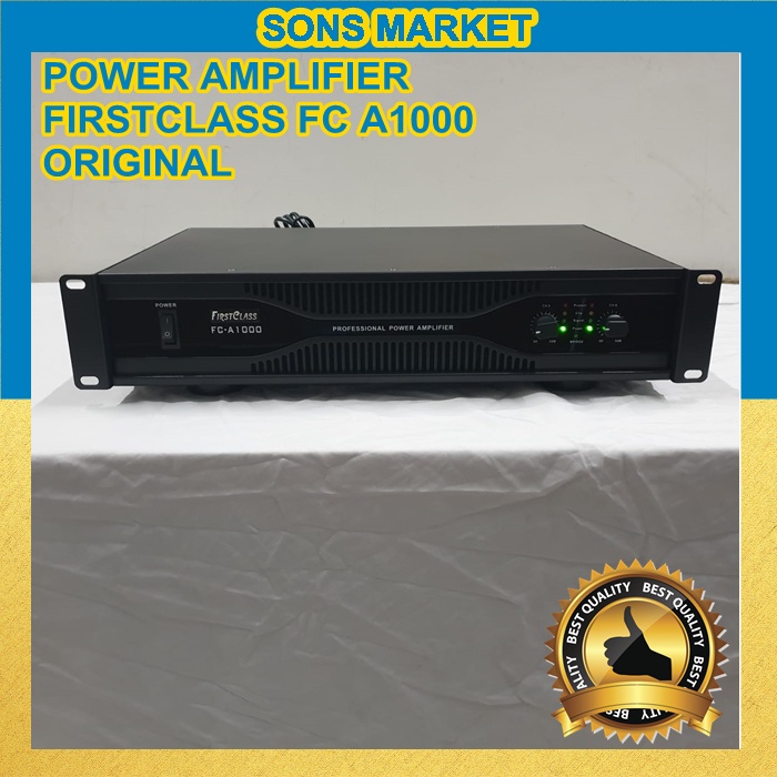 POWER AMPLIFIER FIRSTCLASS FC A1000 AMPLI FC A 1000 FCA1000 ORIGINAL