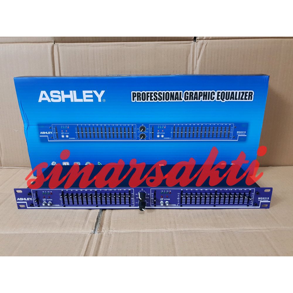 EQUALISER ASHLEY MQX 215 EQUALIZER ASHLEY MQX215   ORIGINAL  Limit