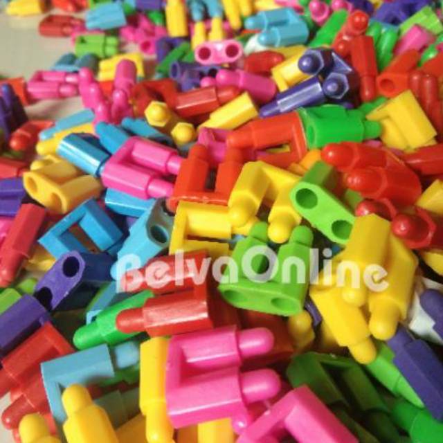 Block Brick Miniset Peluru ROKET 1kg Medium / Sedang