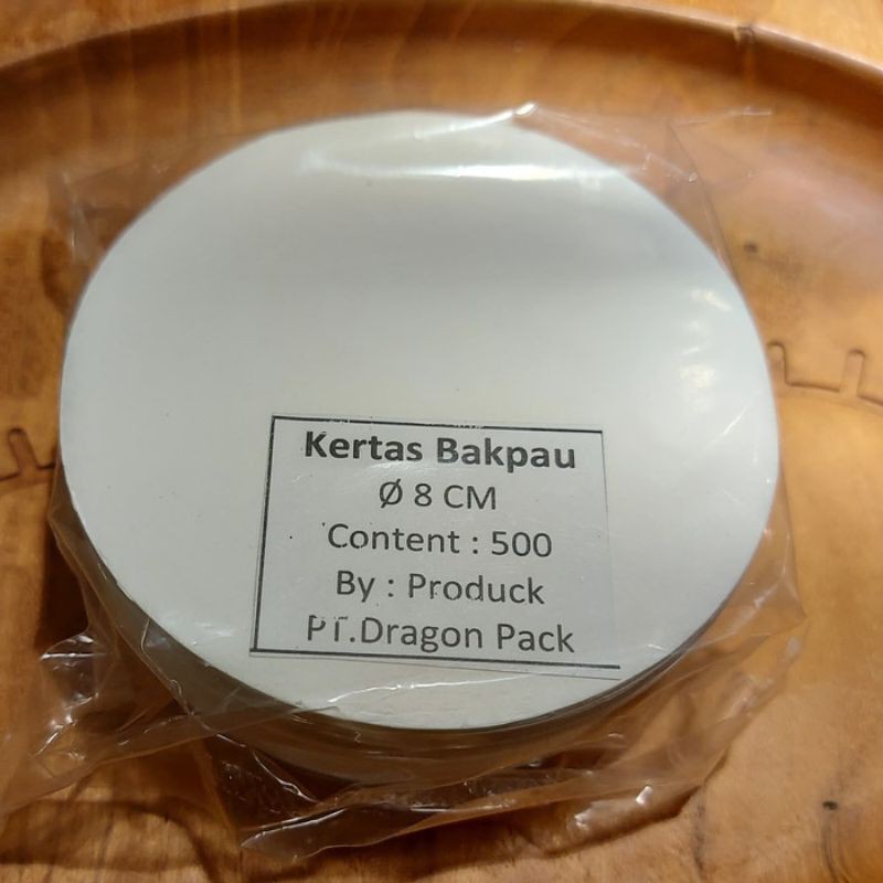 

KERTAS BAKPAO DIAMETER 8CM/ALAS BAKPAO RAGON PACK