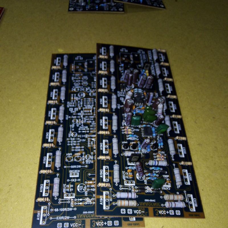 sepasang pcb socl 506, 20cm 2u