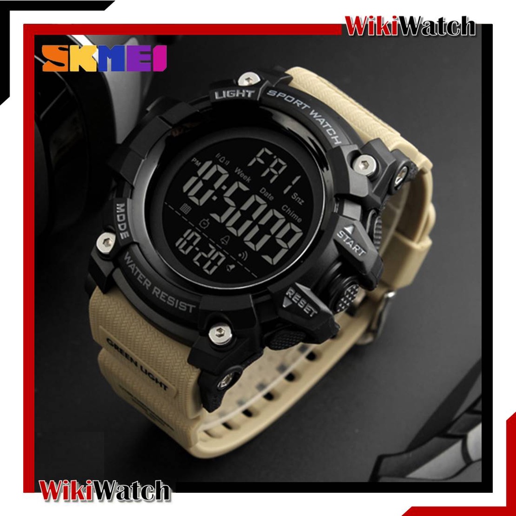 Jam Tangan Pria SKMEI 1384 Jam Tangan Digital LED SKMEI Original