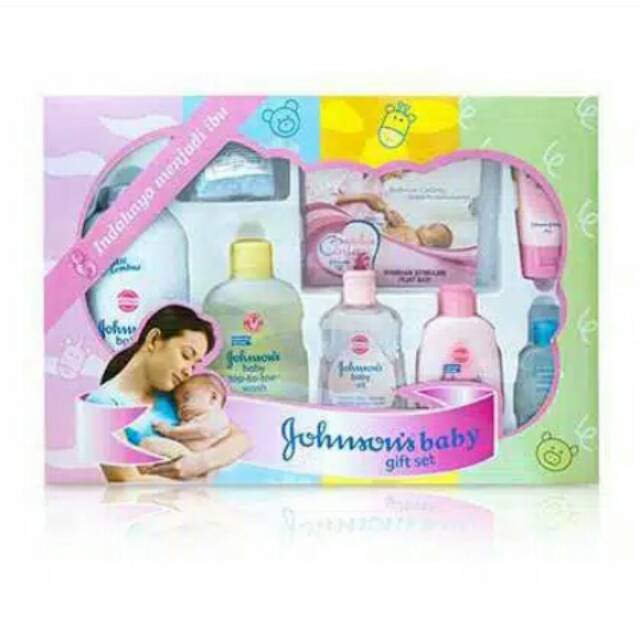 Paket baby jhonson  gift set
