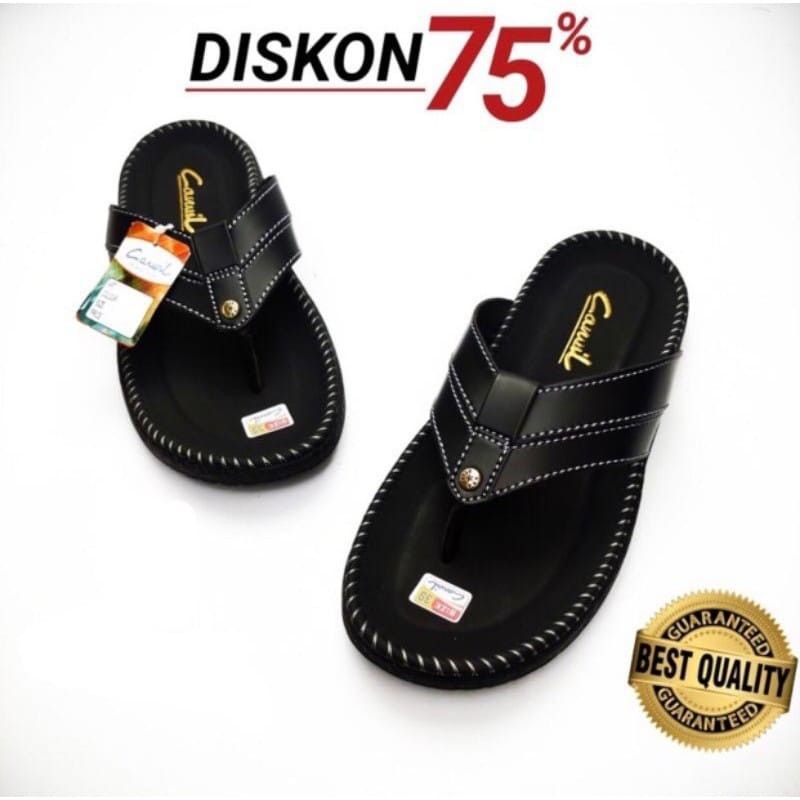 HOT PRODUCT / SANDAL KULIT PRIA / SANDAL JEPIT TERBARU / SANDAL PRIA - ANAMEX-5