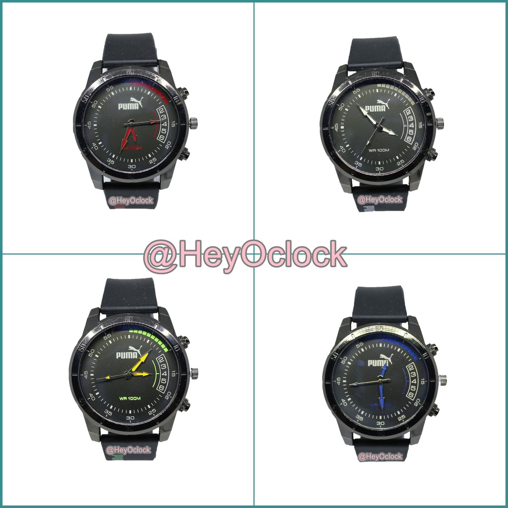 JAM TANGAN KARET PUMA SPORT -F9