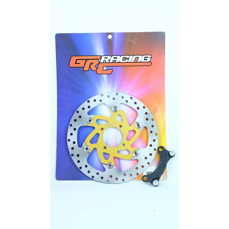 piringan cakram GRC RACING floating 267mm plus breket MX MIO SOUL BEAT MODEL 1:1 PSM YAMAHA YZ125