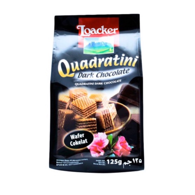 

Loaker Quadratini Dark Chocolate 125 gr