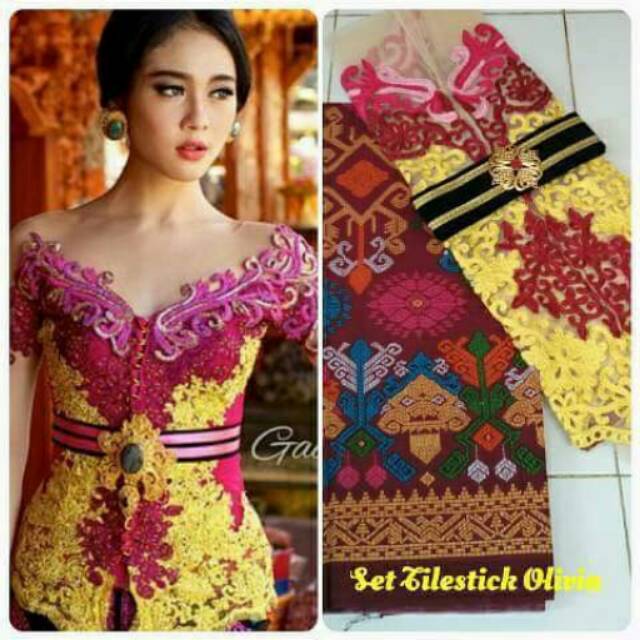 kebaya wisuda bali