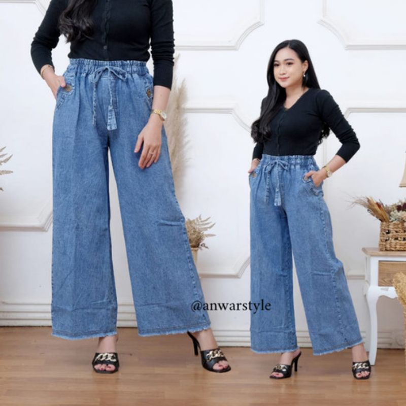 Kulot Jeans / Celana Kulot Jeans /Boyfriend Colotte / Jeans Kulot Terlaris