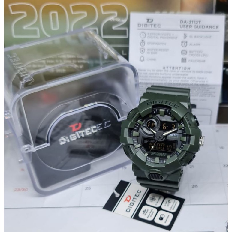 DG 2112 JAM TANGAN DIGITEC 2112 OUTDOOR JAM TANGAN TERLARIS SERIES 2112