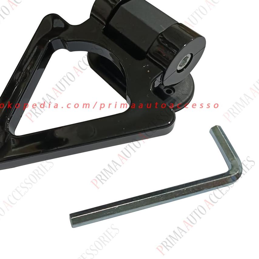 ☝ Towing Dummy Segitiga Universal Towing Hook Depan / Tali Derek Mobil (Sekedar Variasi) ⅎ