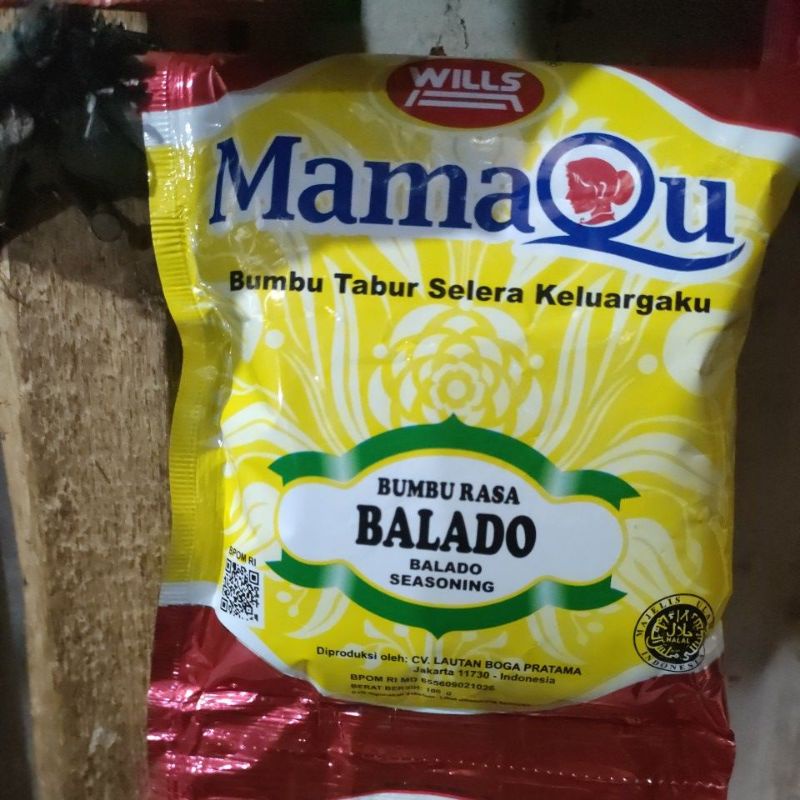 

BUMBU TABUR BALADO MAMAQU 100gr