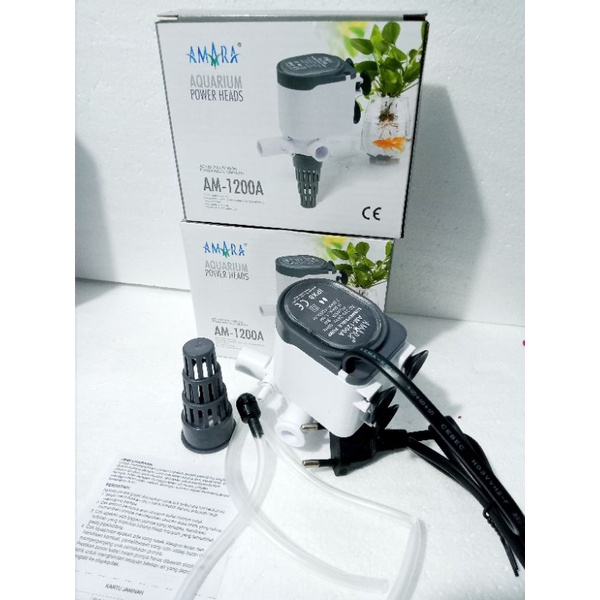 POMPA AIR AQUARIUM POWER HEAD BARU AMARA AM-1200/1600/1800A