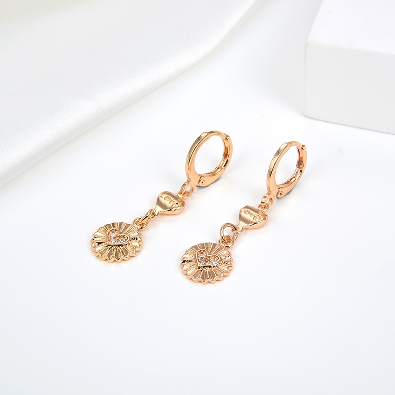 anting titanium wanita emas muda anti karat dewasa tusuk korea asli panjang dan luntur korea style selamanya dewasa 114e