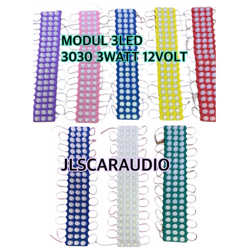 LED MODUL MATA BESAR 12VOLT 3 LED 3W