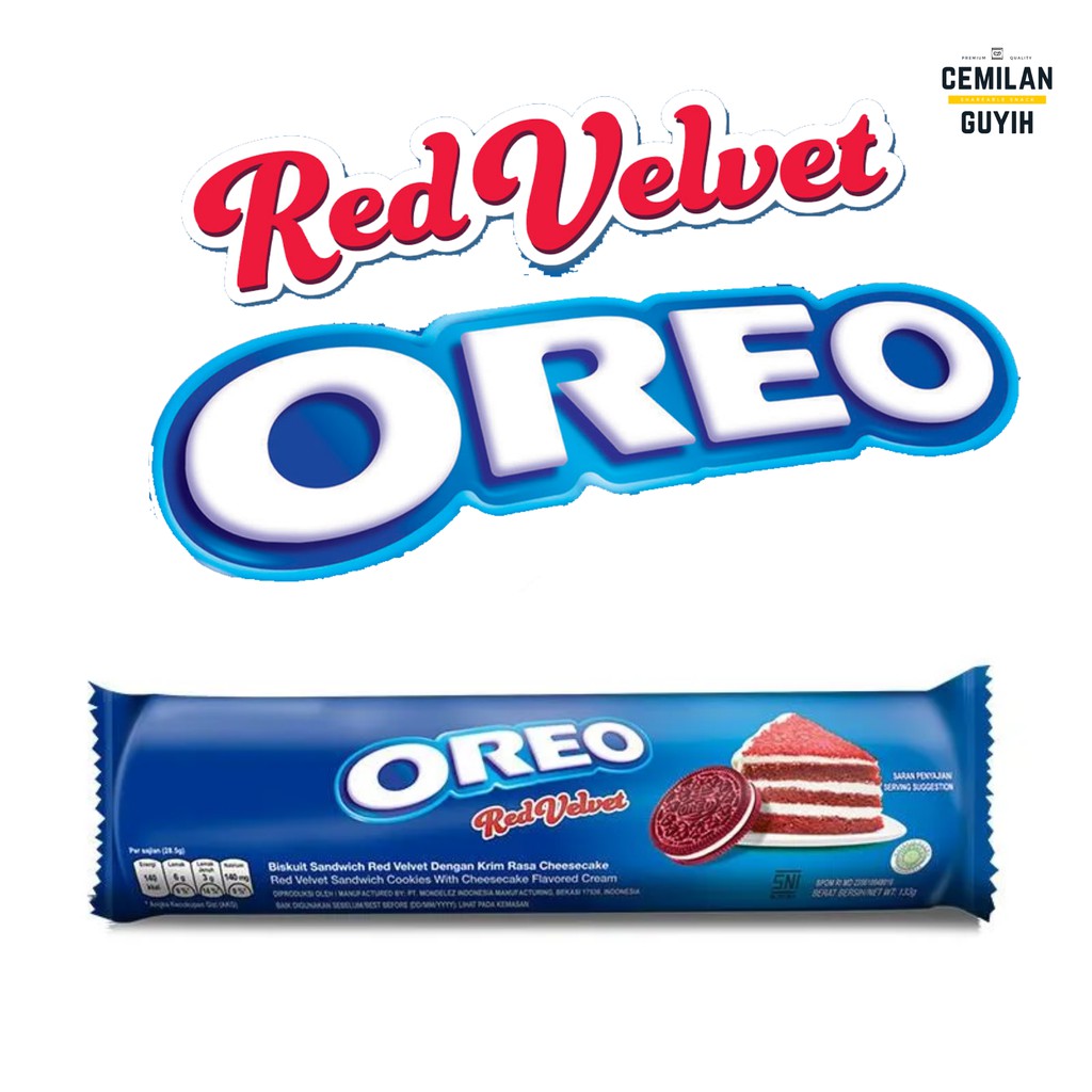 

OREO RED VELVET HALAL MUI 133g