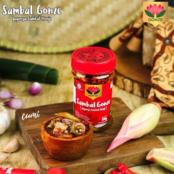 

Honje Gonze Sambal Kecombrang Cumi Teri Original