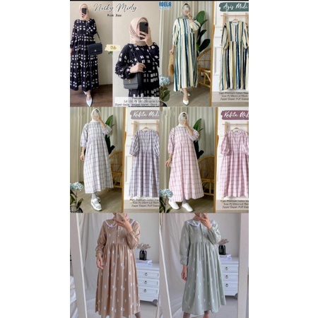 DAILYFASHION || KALITA MIDI // NICKY MIDI // AGIS MIDI // CLOUDY LONG TUNIK