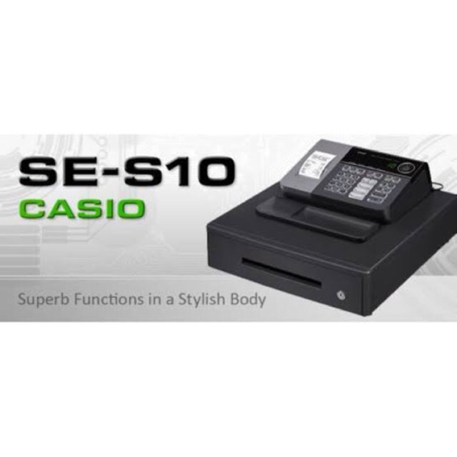 

Cash Register CASIO SE-S10