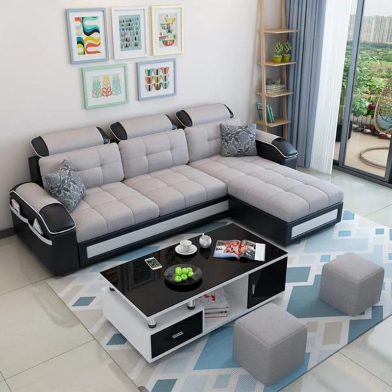 (lu18) shofa ruang tamu minimalis modern
