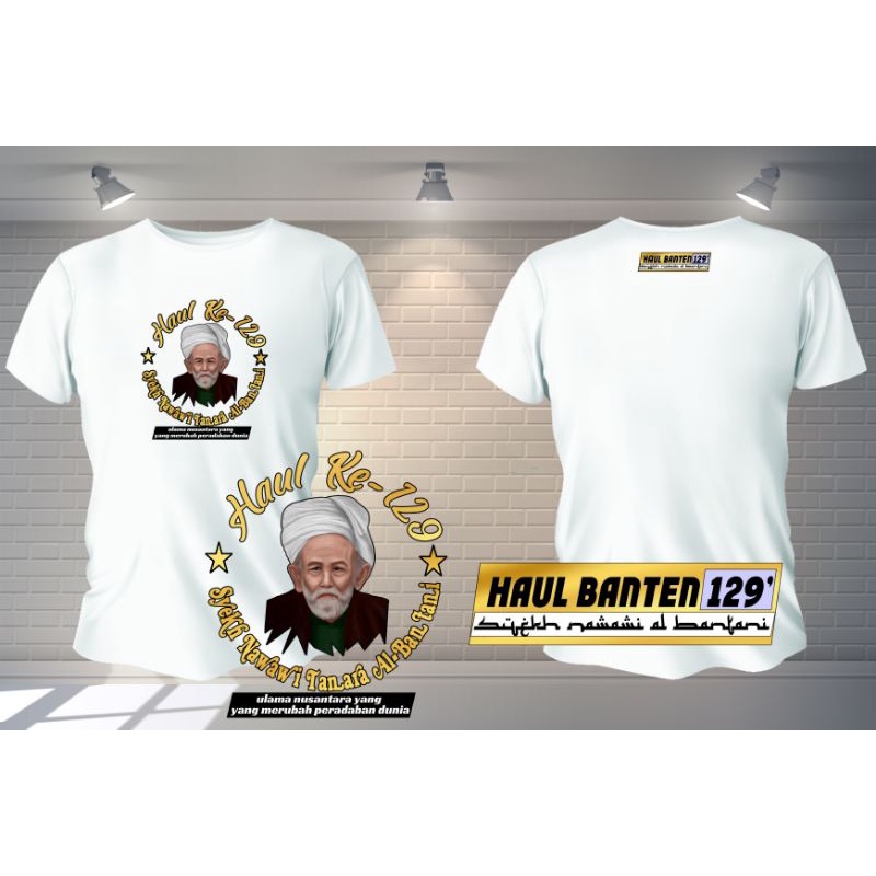 Kaos Haul Syekh Nawawi Tanara Banten