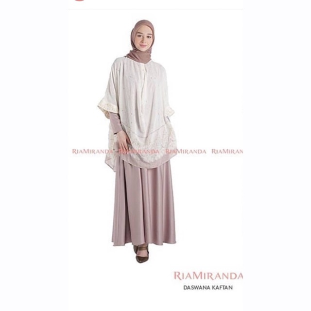 Harga NET preloved daswana kaftan riamiranda
