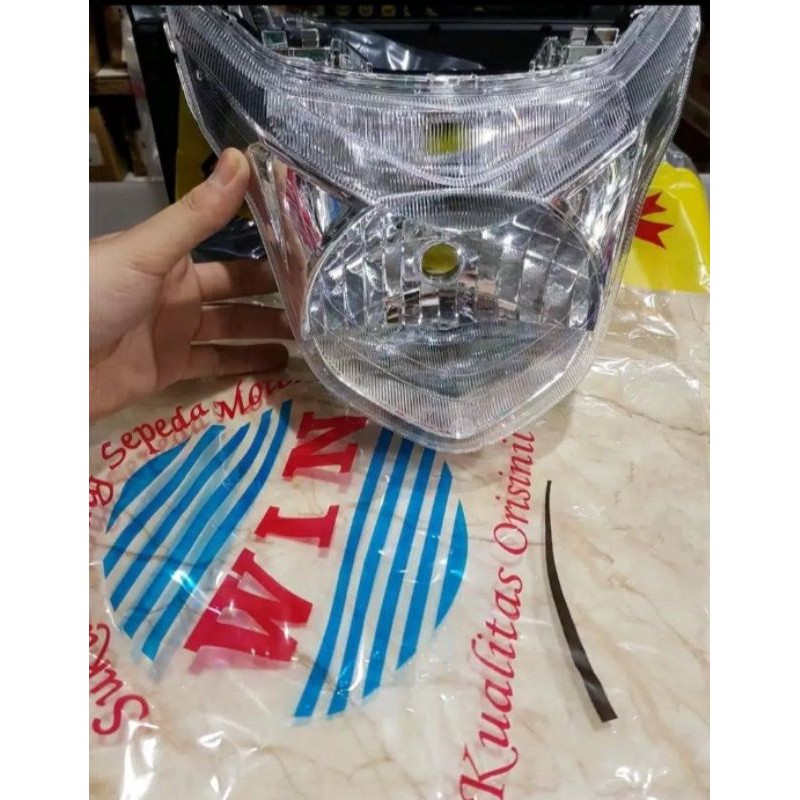 reflektor lampu depan beat pop headlamp beat pop