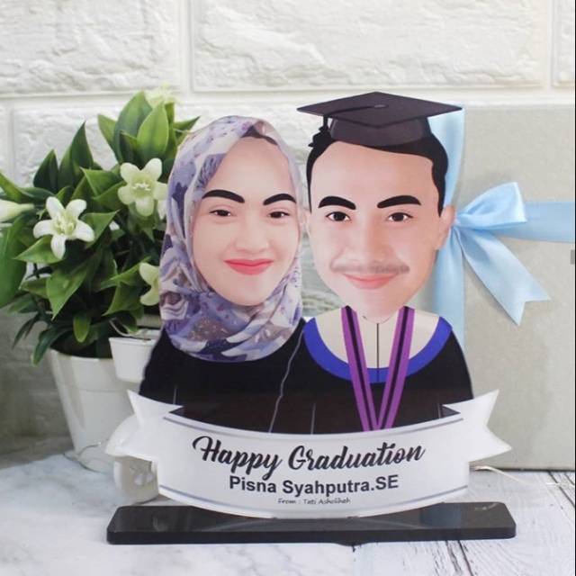 

Plakat Wisuda / Kado Nikah / Wedding / Anniversary / Ultah /Ulangtahun /Kado Nikah / Gift / Graduate
