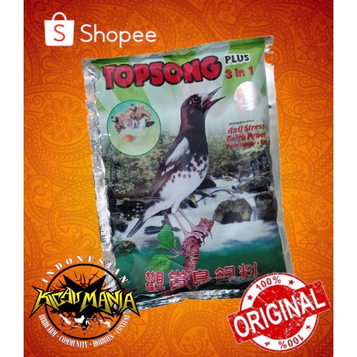 PAKAN BURUNG TOPSONG VOER