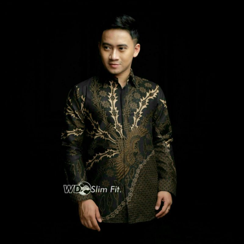 KEMEJA BATIK LENGAN PANJANG MOTIF KENONGO MODERN