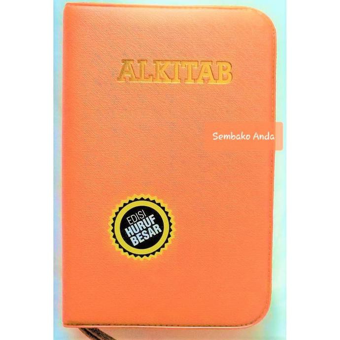 Alkitab Besar. Alkitab Edisi Huruf Besar. Untuk Usia Lanjut.