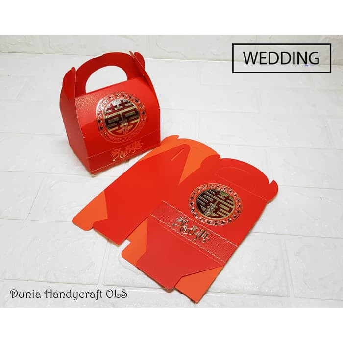 KOTAK HANTARAN WEDDING Gift Box Cantik Pernikahan Souvenir Tunangan