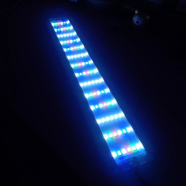 Lampu Aquascape 60cm Sakkai Pro H-600 LED 24W RGBW WRGB Aquarium 60 cm