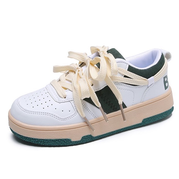 TBIG [COD] Sepatu Sekolah Sneakers Import Shoes BROKS Fashion Wanita Sepatu Korea Style Sekolah Kuliah