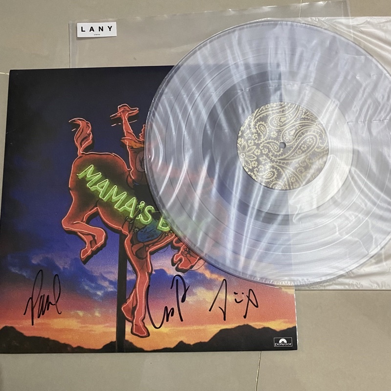 LANY - MAMA’S BOY + SIGNED vinyl (piringan hitam)