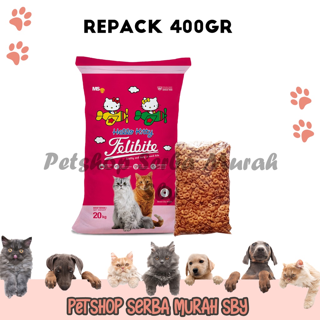 Felibite Bentuk Donat Repack 400gr - Makanan Kering Kucing