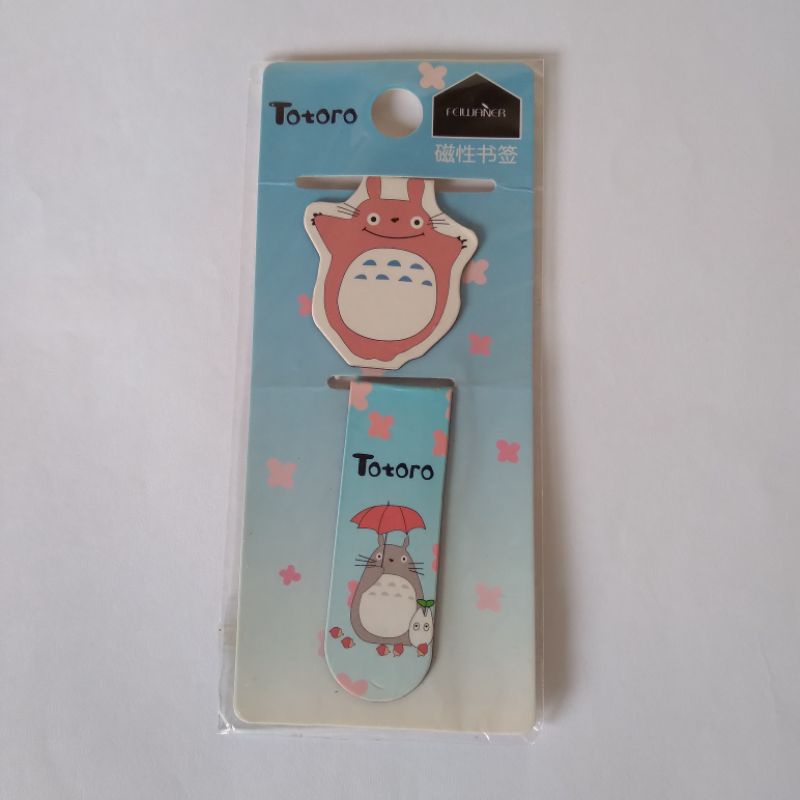 

[Preloved] Pembatas Buku Magnet Tonari no Totoro / Bookmark Magnet My Neighbor Totoro