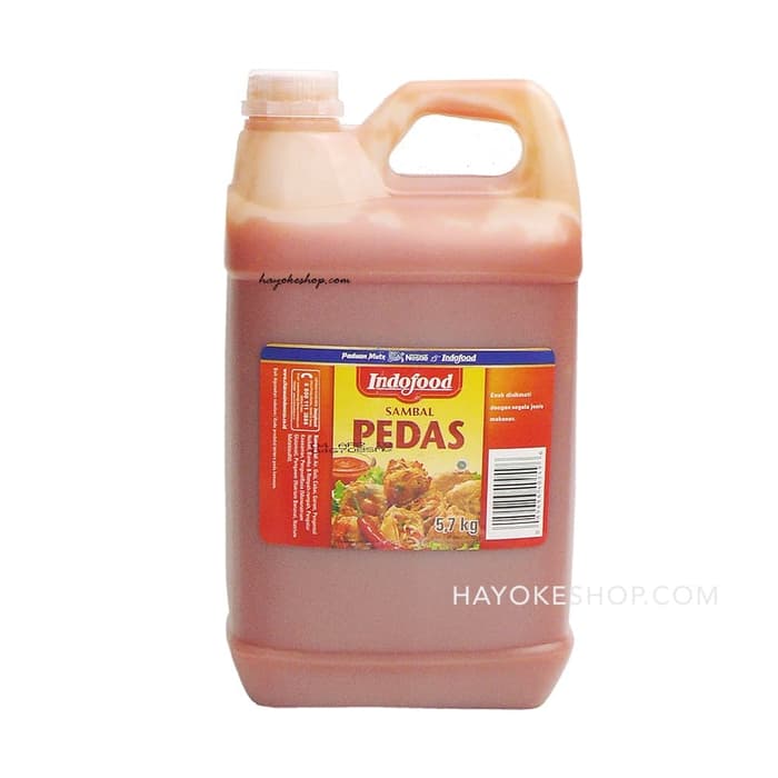 

New Arrival - Indofood Saus Sambal 6Kg/Galon