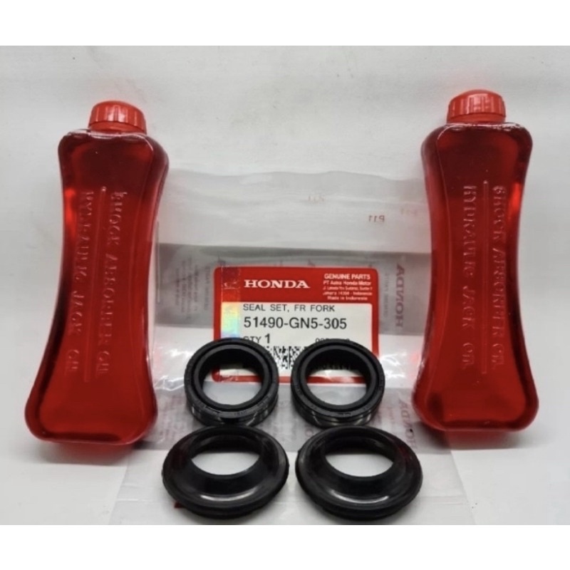 SEAL SHOCK DEPAN SEAL ABU OLI SHOCK SIL SOK SUPRA BEAT VARIO MATIC HONDA