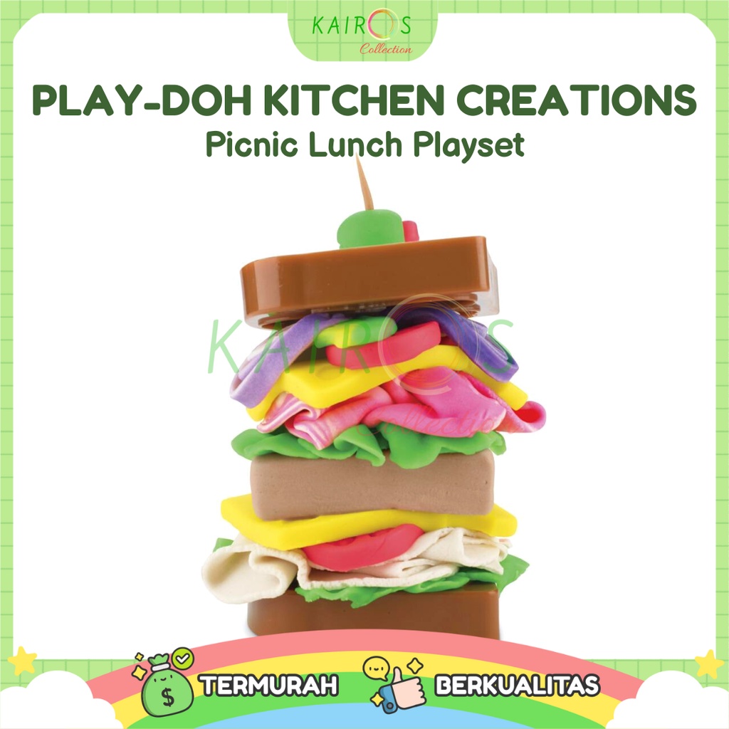 Play-Doh Kitchen Creations Picnic Lunch Playset