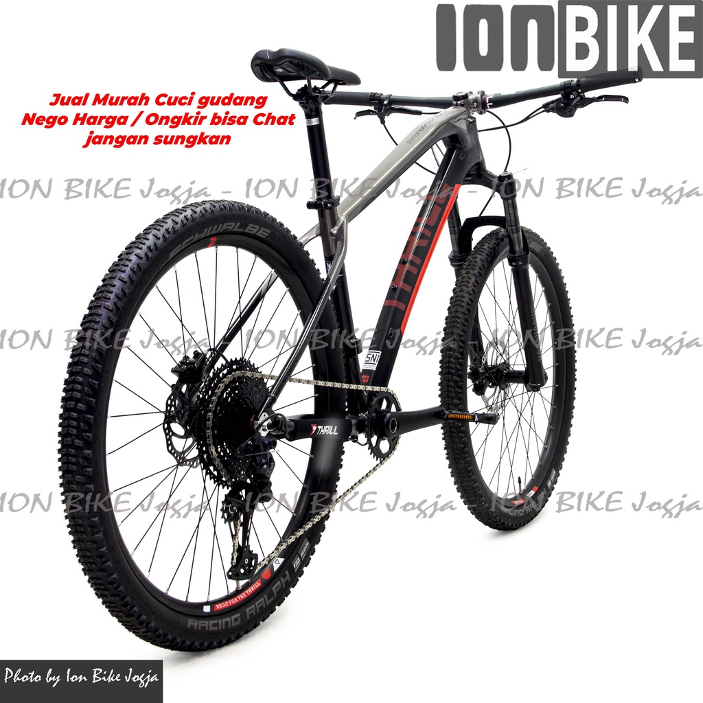 JUAL MURAH Sepeda MTB 27.5 THRILL Ravage 1.0 BA BLK DGY Ravage 1 12 sp
