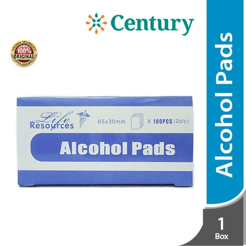 Life Resources Alcohol Pads / Harga tercantum untuk 1 strip atau 1 pcs / alkohol swab / antiseptik /