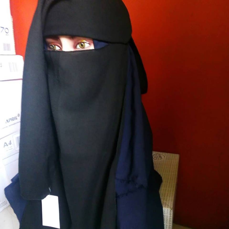 [HUSNA HIJAB] Niqob Yaman Pendek Dewasa / Niqob Yaman Long Anak / Cadar Yaman Pendek