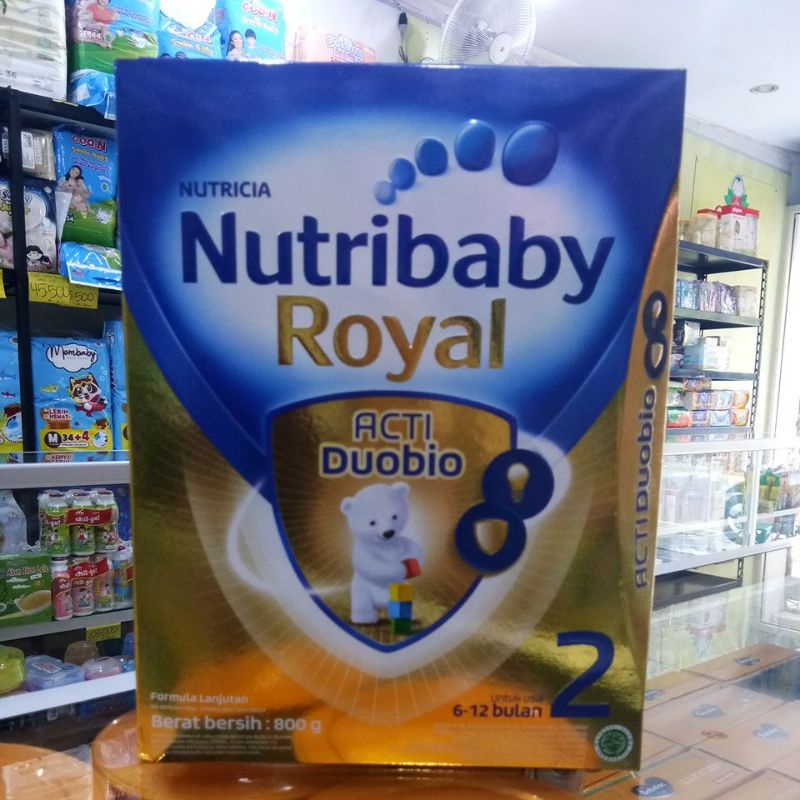 NUTRIBABY ROYAL 1(0-6BULAN) 2(6-12BULAN) 800G